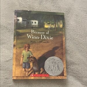 Scholastic Because of Winn-Dixie Book